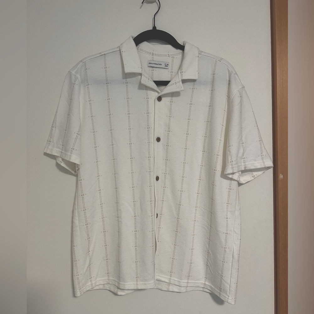 Abercrombie Boys Button-Through Knit Shirt